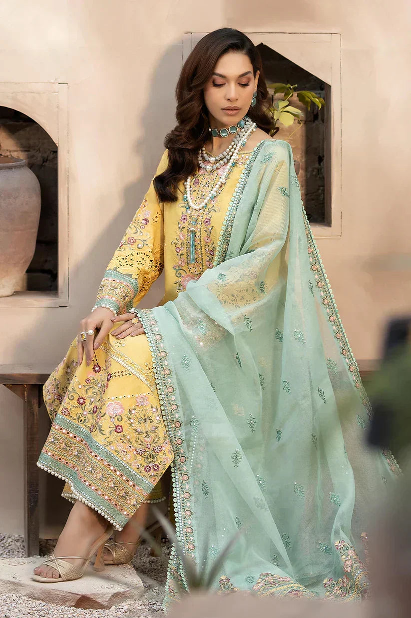 Imrozia Premium | Gulposh Luxury Lawn 24 | S.L 44 Zaira - House Of Anaya