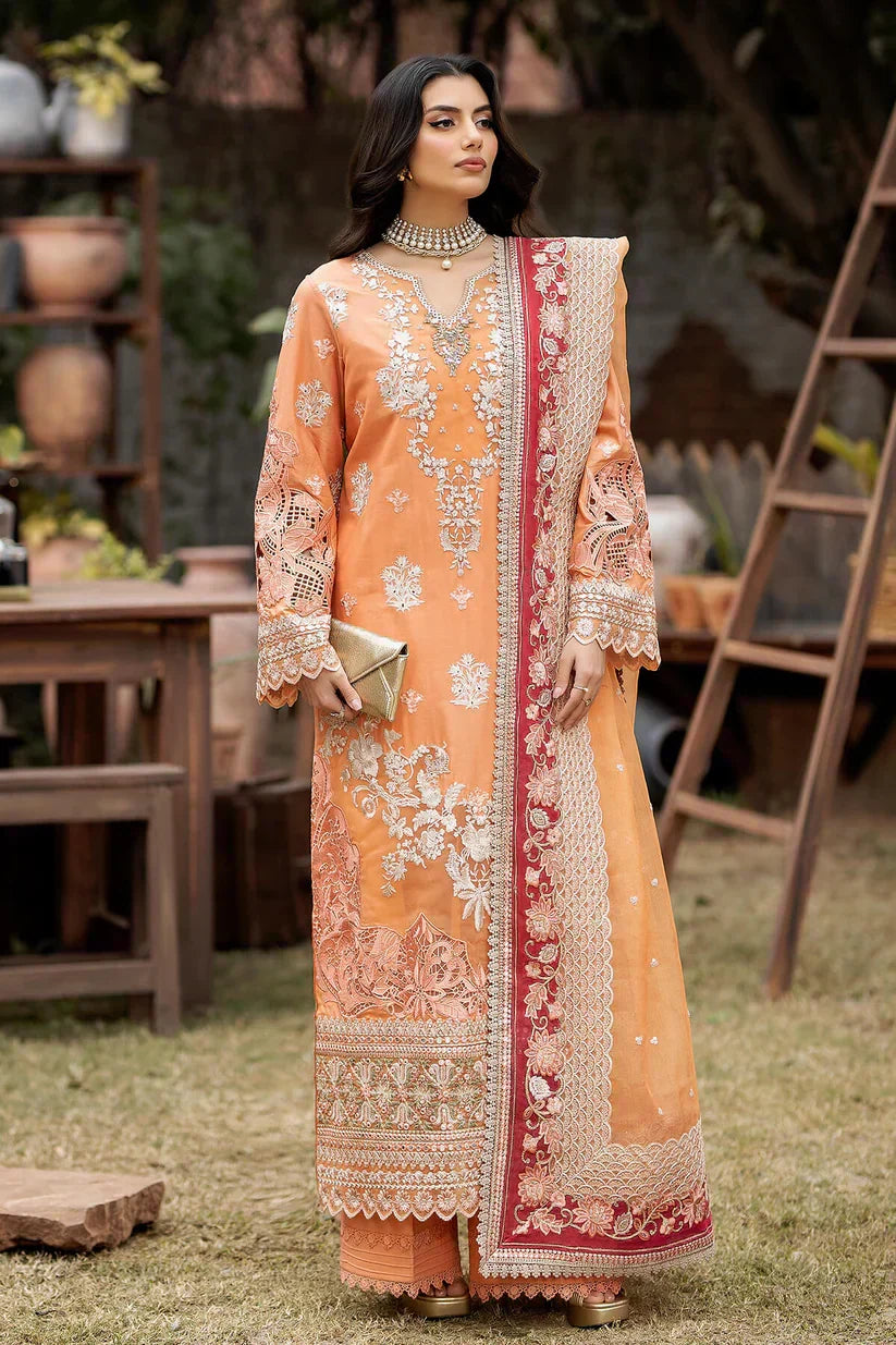 Imrozia Premium | Gulposh Luxury Lawn 24 | S.L 47 Zafiah - House Of Anaya