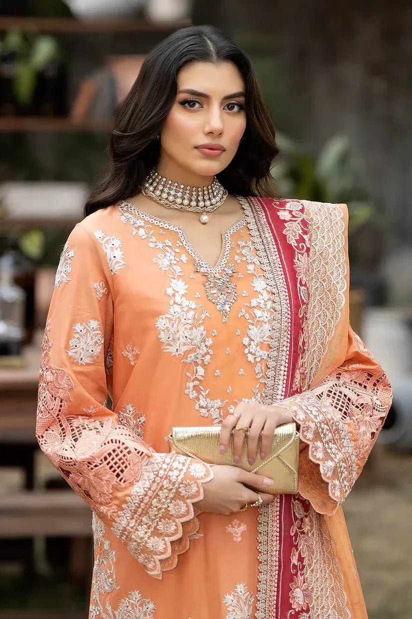 Imrozia Premium | Gulposh Luxury Lawn 24 | S.L 47 Zafiah - House Of Anaya