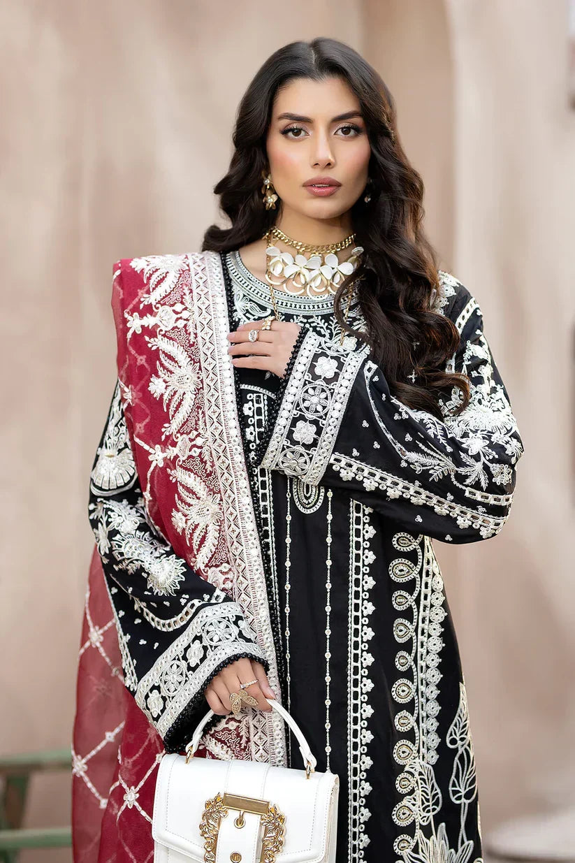 Imrozia Premium | Gulposh Luxury Lawn 24 | S.L 48 Aafia - House Of Anaya