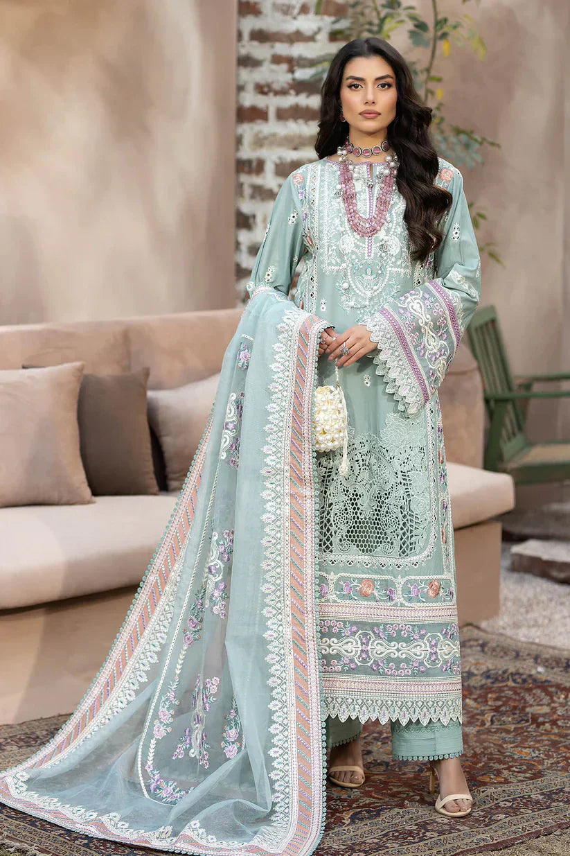 Imrozia Premium | Gulposh Luxury Lawn 24 | S.L 49 Mirha - House Of Anaya
