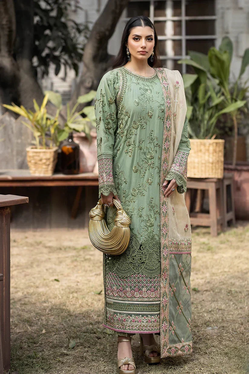 Imrozia Premium | Gulposh Luxury Lawn 24 | S.L 51 Amaani - House Of Anaya