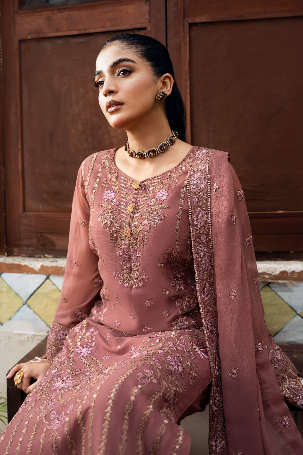 Imrozia Premium | Sitarah Luxury Chiffon 24 | I-216 Parnoor