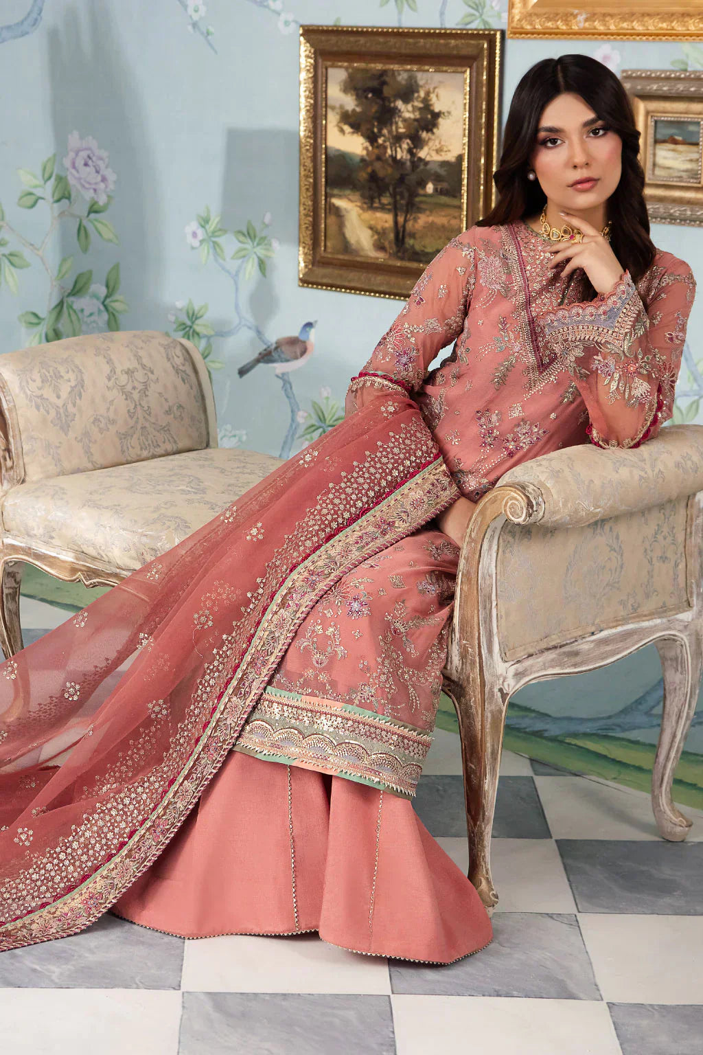 Iznik | Chinnon Chiffon | CC-35 DAREEN - House Of Anaya