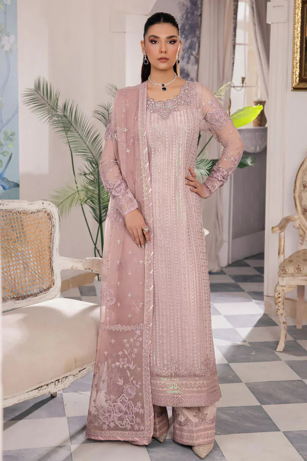 Iznik | Chinnon Chiffon | CC-39 BAREEN - House Of Anaya