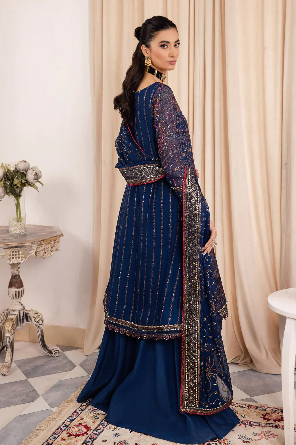 Iznik | Chinnon Chiffon | CC-34 ASHAH - House Of Anaya