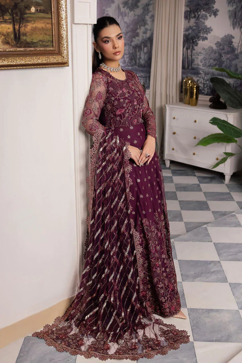Iznik | Chinnon Chiffon | CC-37 AIDA - House Of Anaya