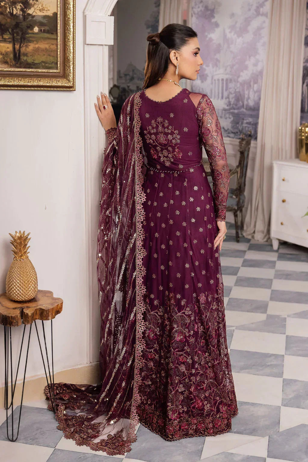 Iznik | Chinnon Chiffon | CC-37 AIDA - House Of Anaya