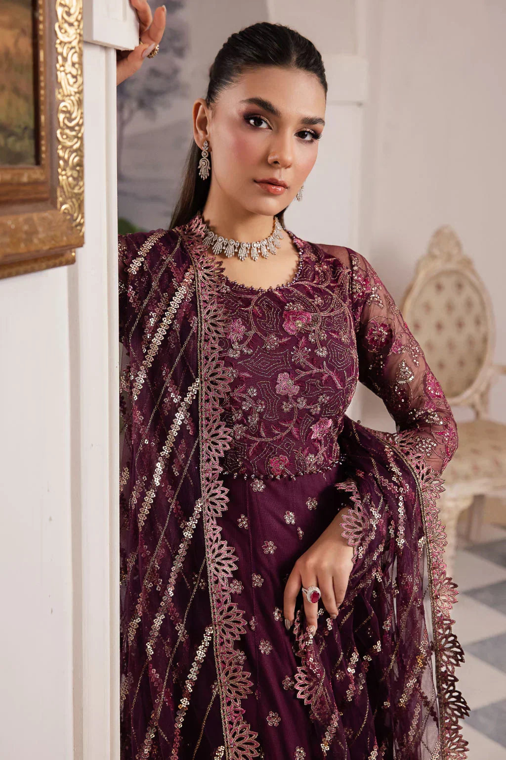 Iznik | Chinnon Chiffon | CC-37 AIDA - House Of Anaya