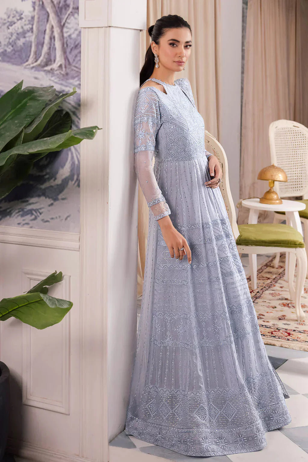 Iznik | Chinnon Chiffon | CC-38 IZARA - House Of Anaya
