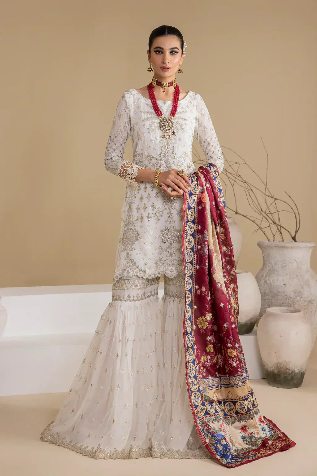 Iznik | Chinnon Chiffon | CC-24 BIANCA - House Of Anaya
