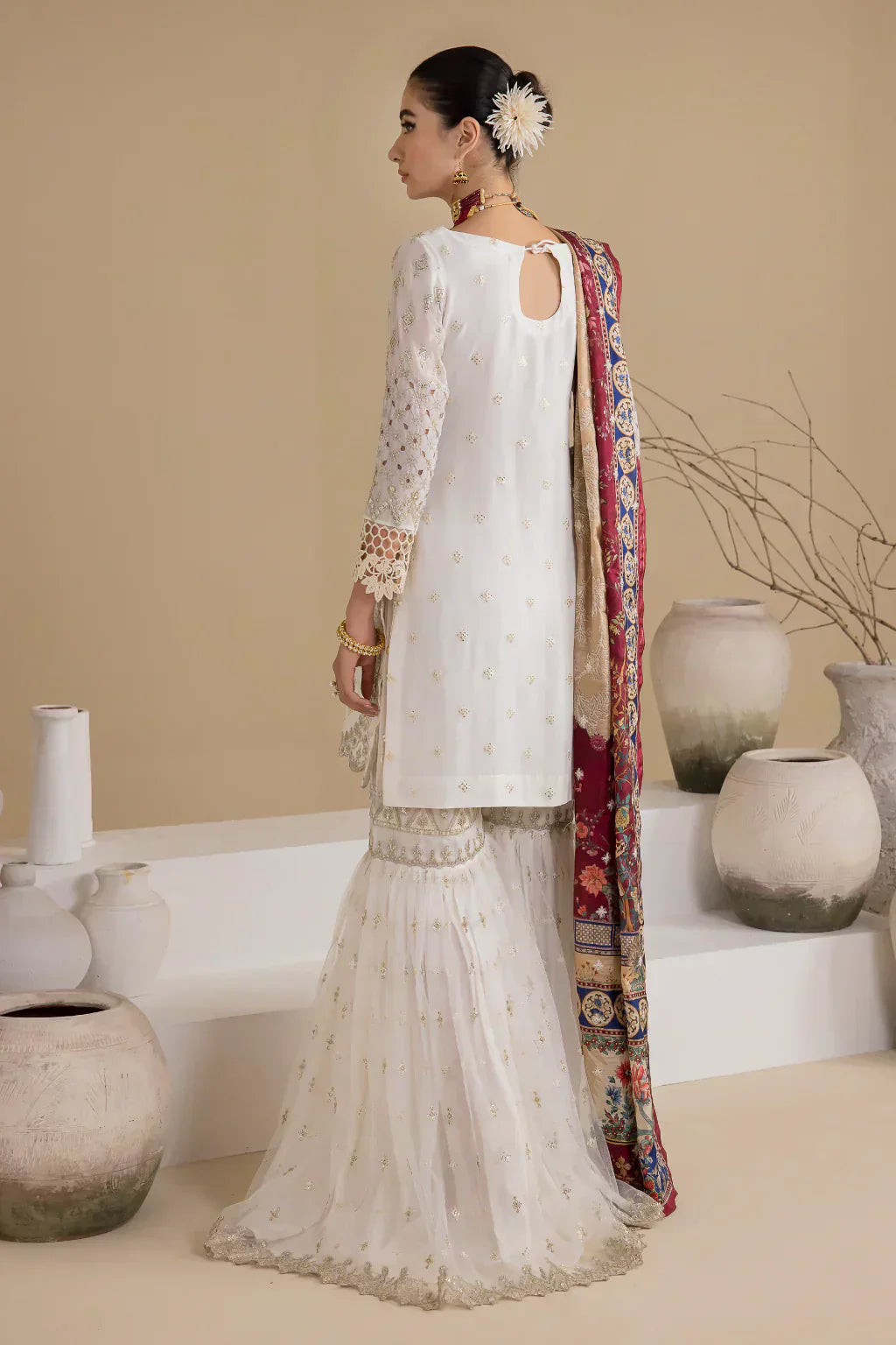 Iznik | Chinnon Chiffon | CC-24 BIANCA - House Of Anaya