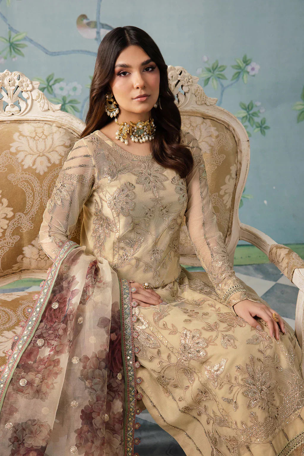 Iznik | Chinnon Chiffon | CC-31 ALYA - House Of Anaya