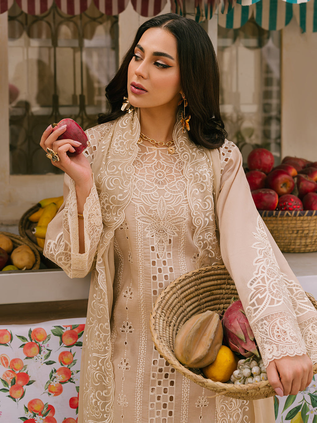 Mahnur | Mahrukh Eid Edit 24 | JADE ELEGANCE - Riwayat-e-Khas