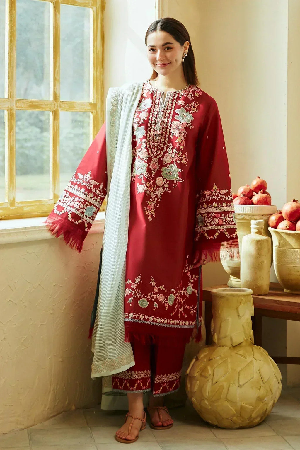 Zara Shahjahan | Coco Lawn 24 | JANAAN-7A - House Of Anaya