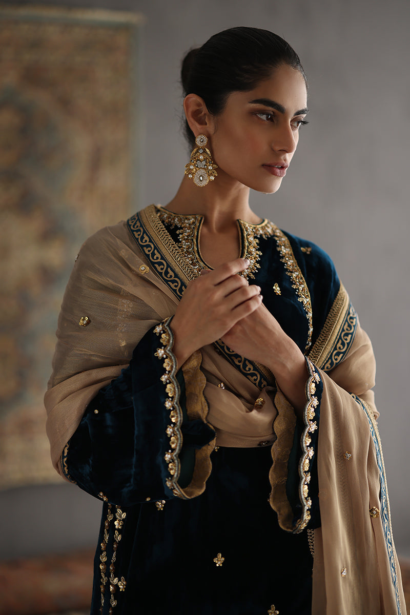 Sana Abbas | Velvet Formals | JOLINE - Riwayat-e-Khas