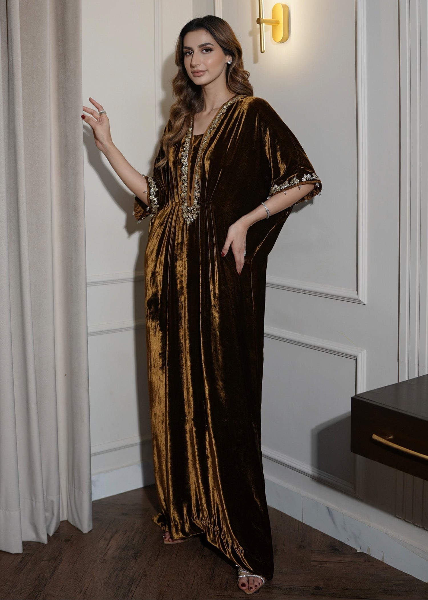 Mahum Asad | Voila Velvets | Topaz - House Of Anaya