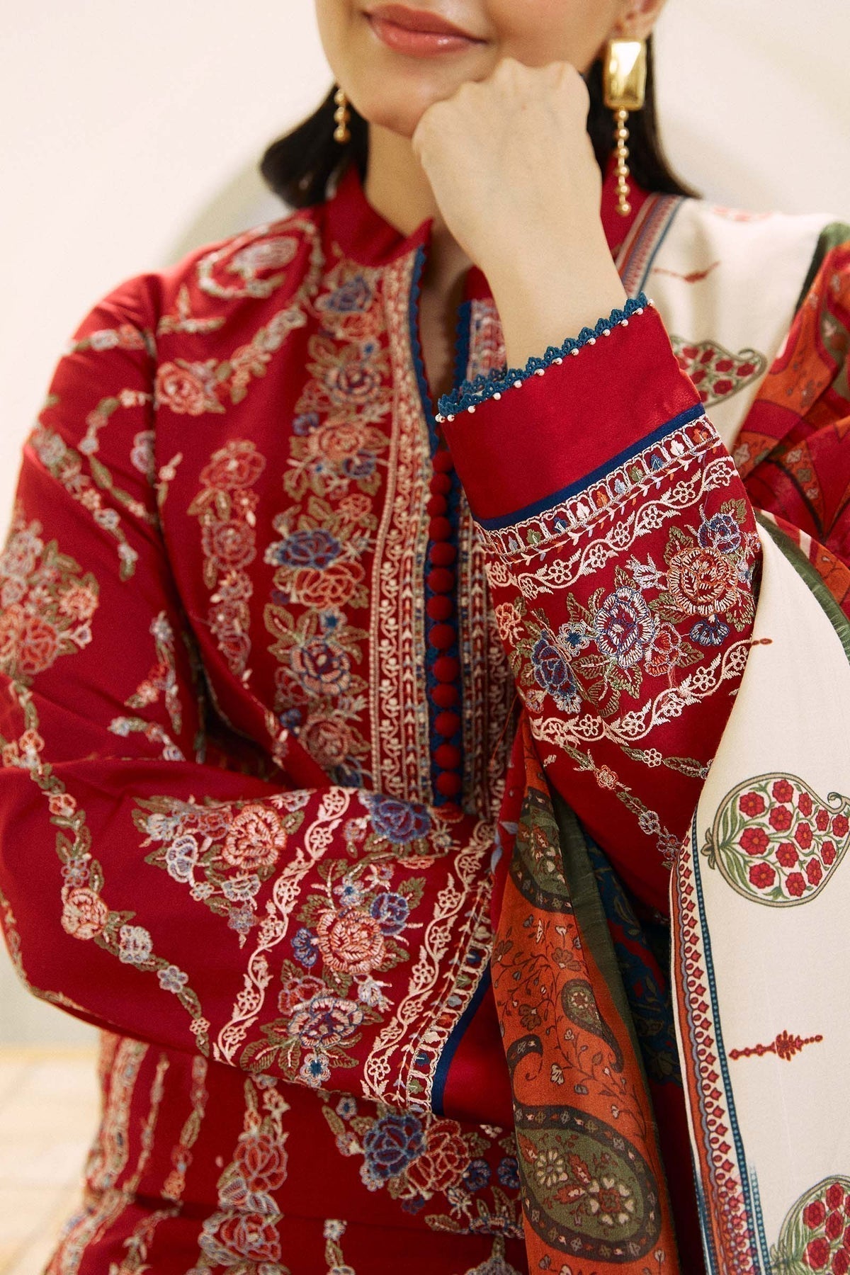 Zara Shahjahan | Coco Lawn Eid Edit 24 | KASHMIR KALI-D3 - Riwayat-e-Khas