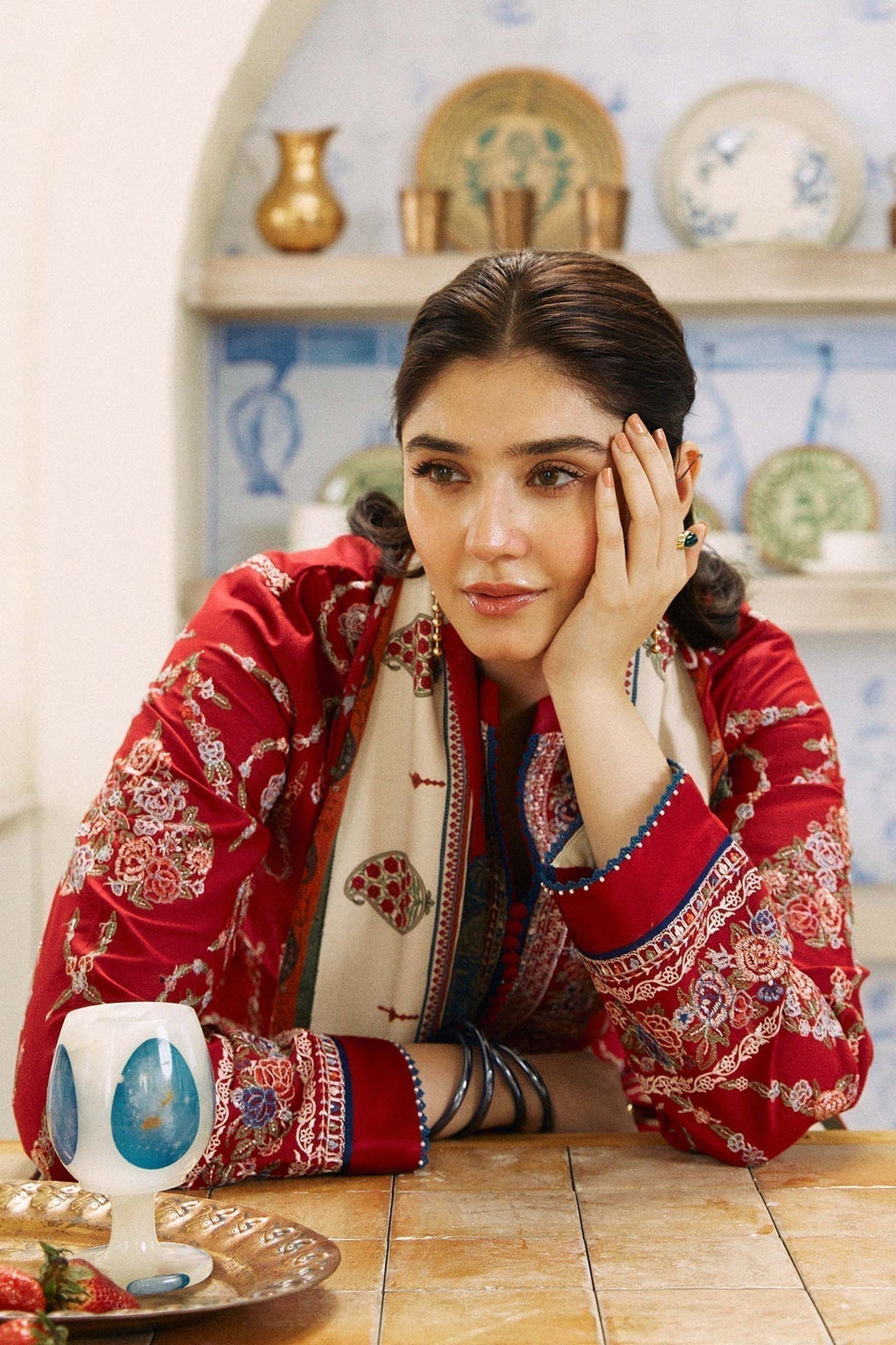 Zara Shahjahan | Coco Lawn Eid Edit 24 | KASHMIR KALI-D3 - Riwayat-e-Khas