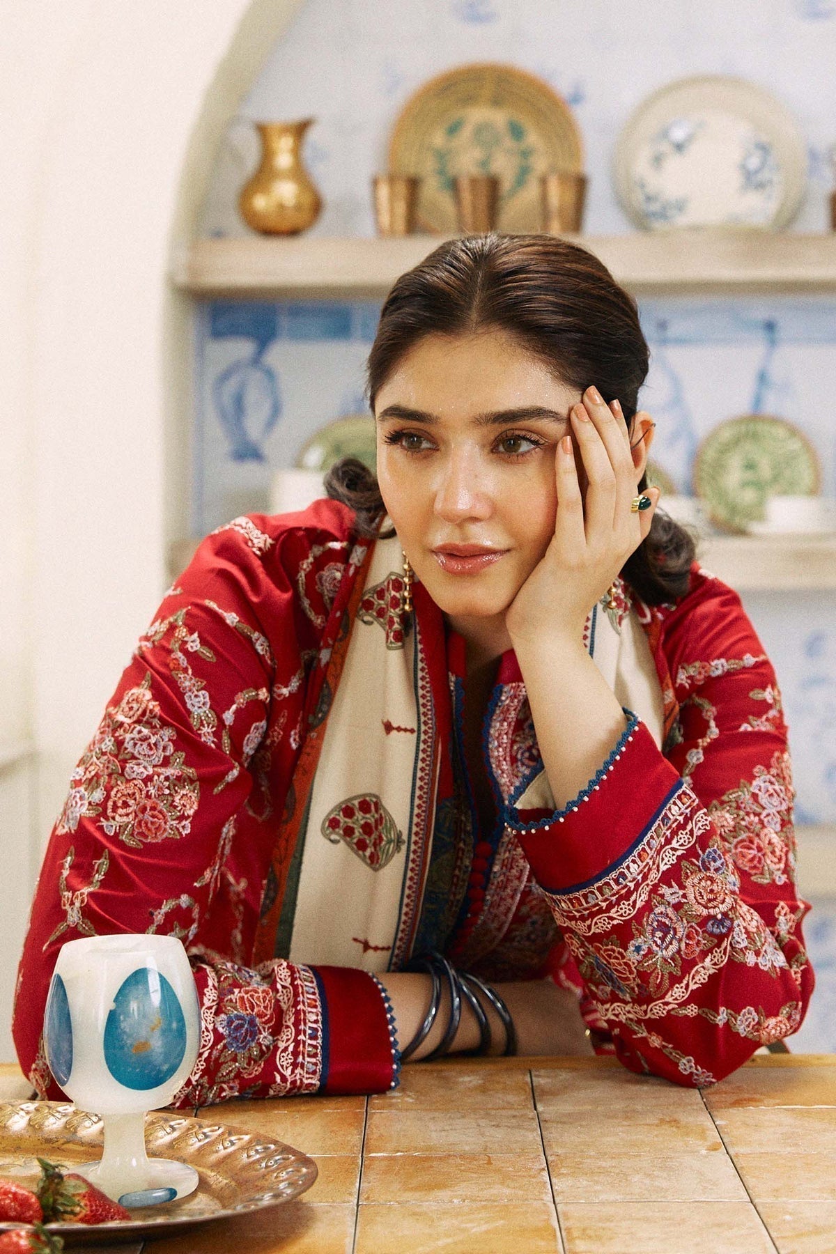 Zara Shahjahan | Coco Lawn Eid Edit 24 | KASHMIR KALI-D3 - Riwayat-e-Khas