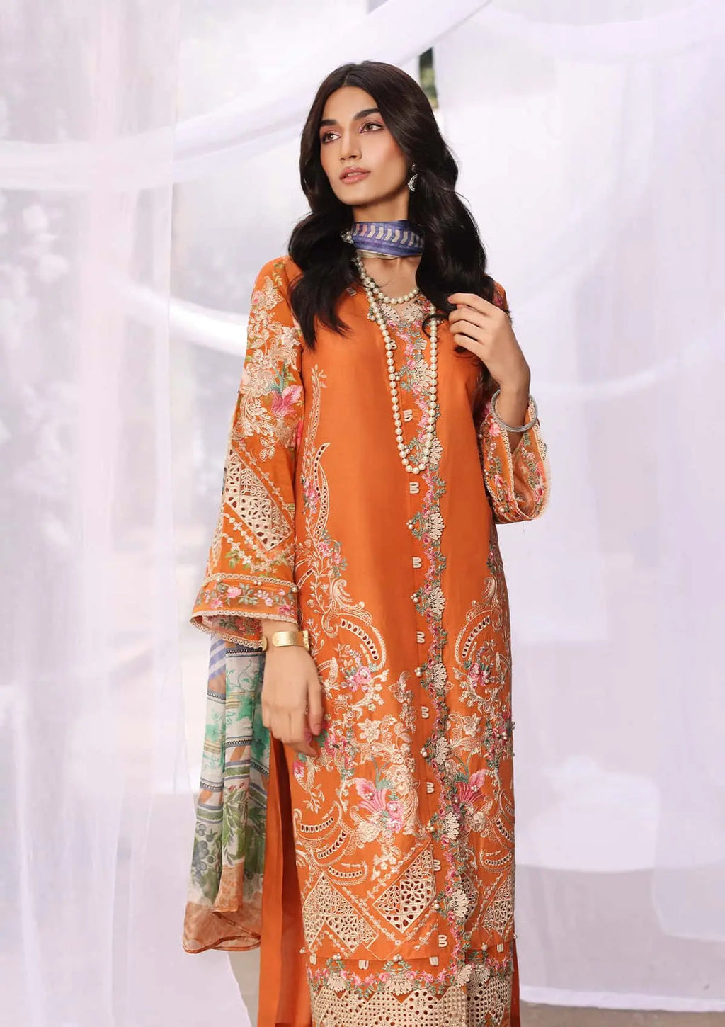 Kahf Premium | Festive Lawn 24 | KFL-10 MAYA - Riwayat-e-Khas