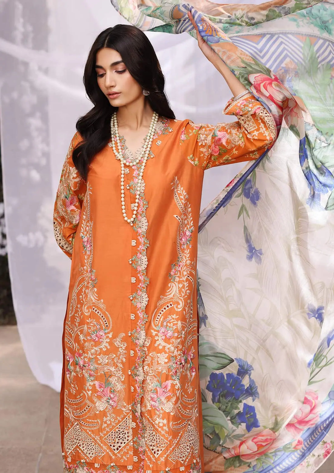 Kahf Premium | Festive Lawn 24 | KFL-10 MAYA - Riwayat-e-Khas