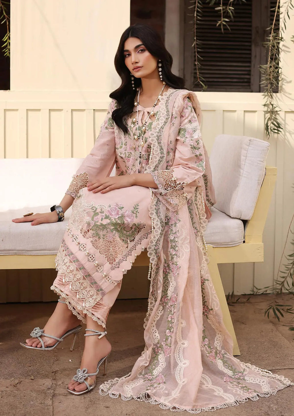 Kahf Premium | Festive Lawn 24 | KFL-09B NORA - Riwayat-e-Khas