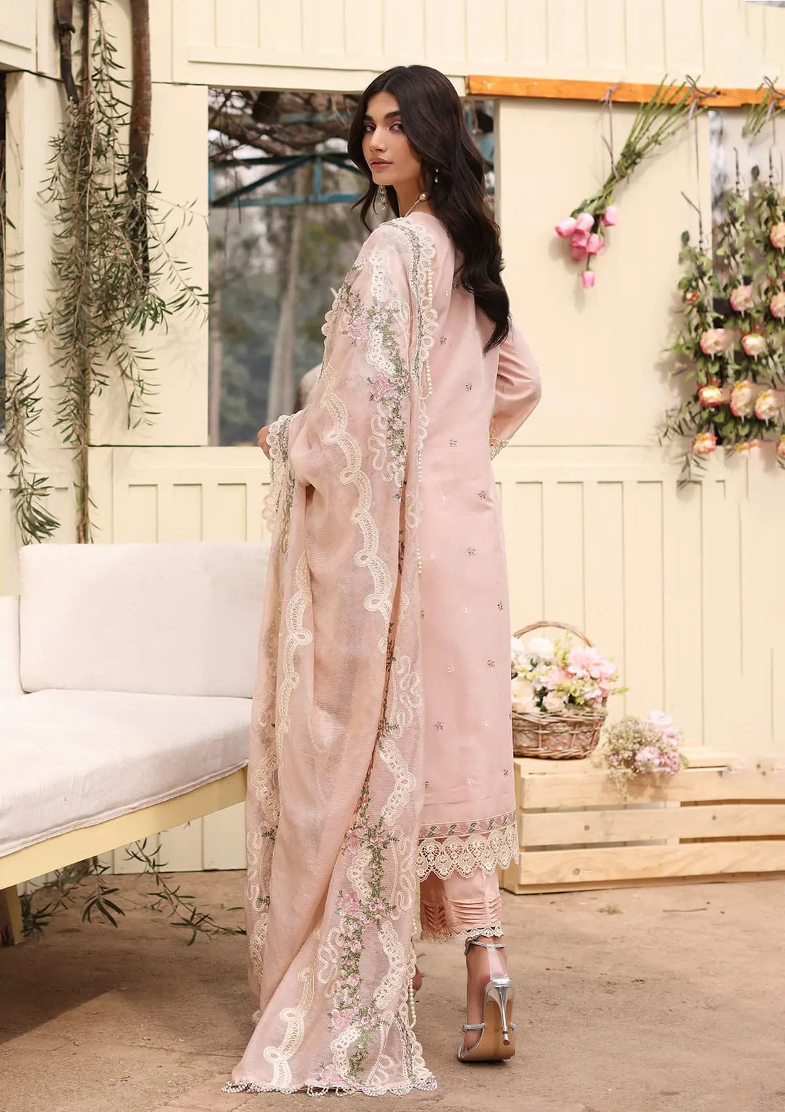 Kahf Premium | Festive Lawn 24 | KFL-09B NORA - Riwayat-e-Khas