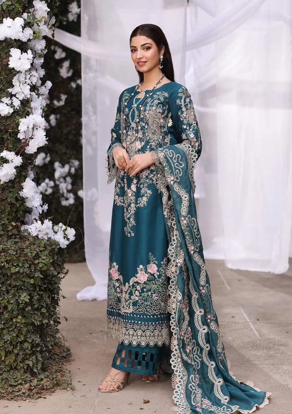 Kahf Premium | Festive Lawn 24 | KFL-09A BANO - Riwayat-e-Khas