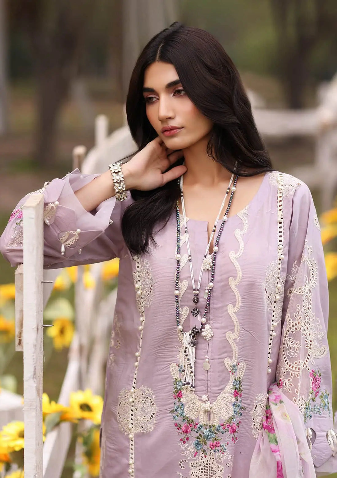 Kahf Premium | Festive Lawn 24 | KFL-08B ELAYA - Riwayat-e-Khas