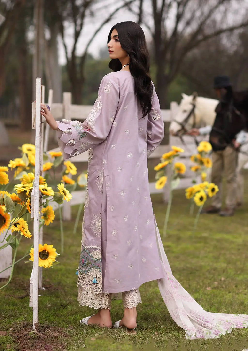 Kahf Premium | Festive Lawn 24 | KFL-08B ELAYA - Riwayat-e-Khas