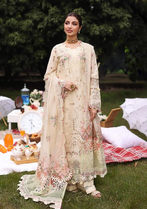 Kahf Premium | Festive Lawn 24 | KFL-07 SHIREEN - Riwayat-e-Khas