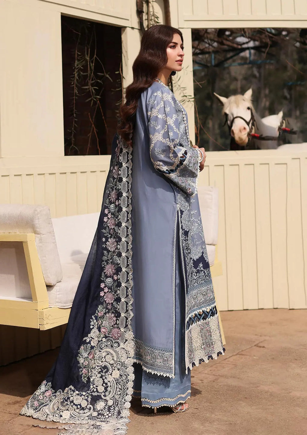 Kahf Premium | Festive Lawn 24 |KFL-04 KINZA - Riwayat-e-Khas