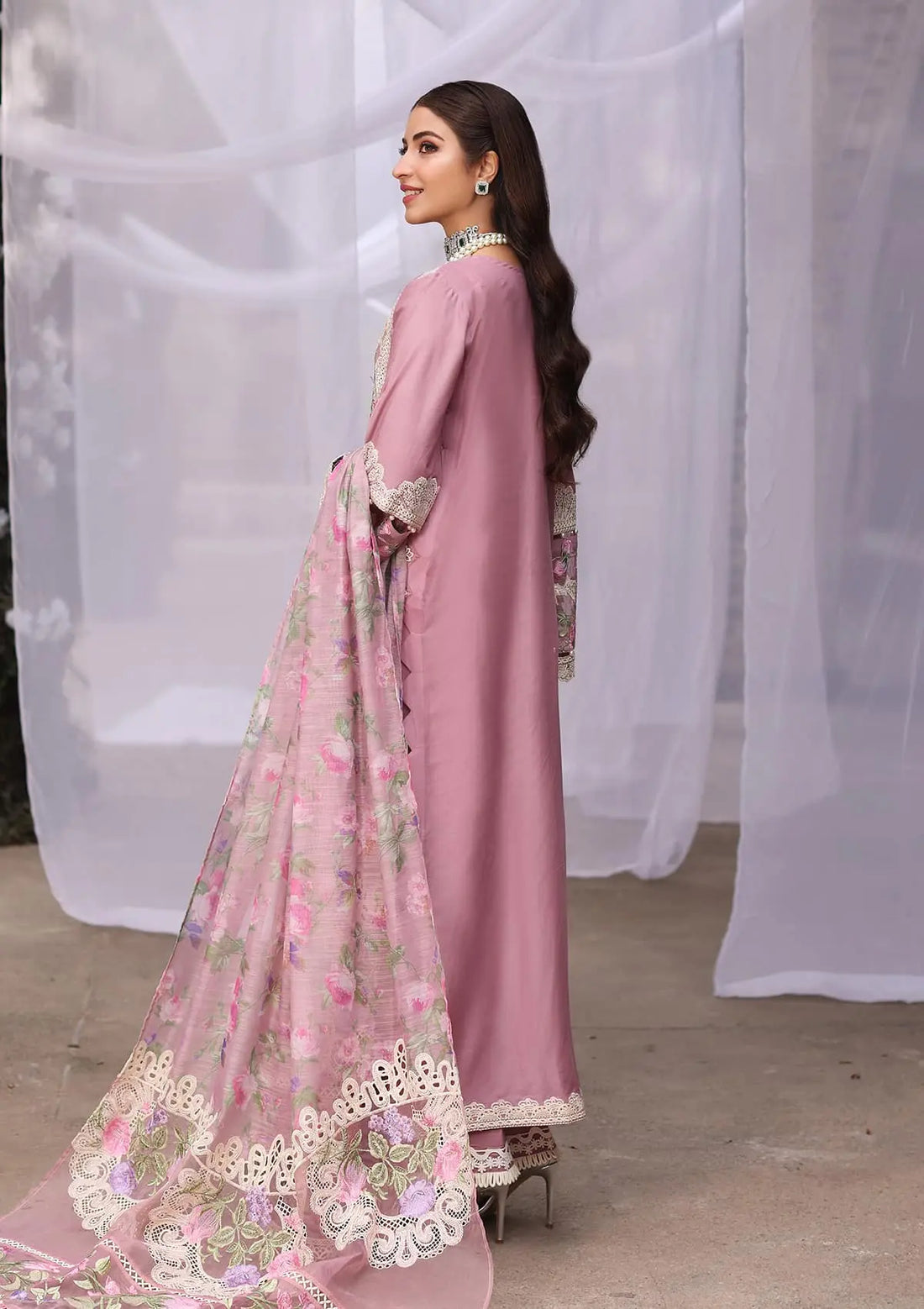 Kahf Premium | Festive Lawn 24 | KFL-03 SASSI - Riwayat-e-Khas
