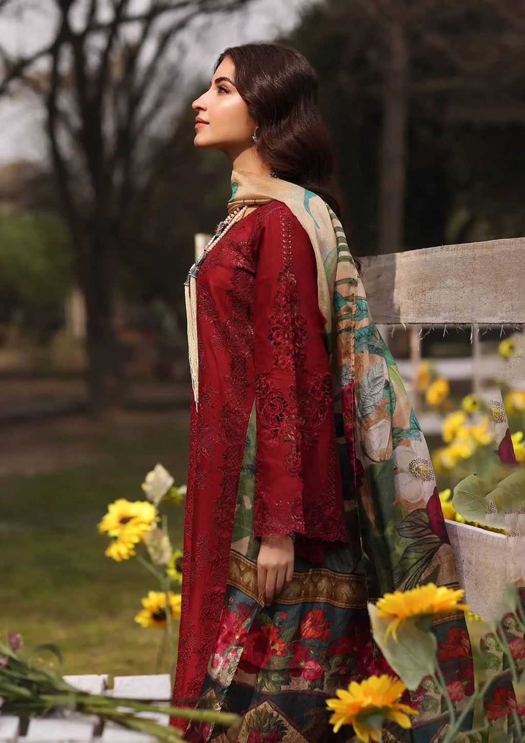 Kahf Premium | Festive Lawn 24 | KFL-02 ALORA - Riwayat-e-Khas