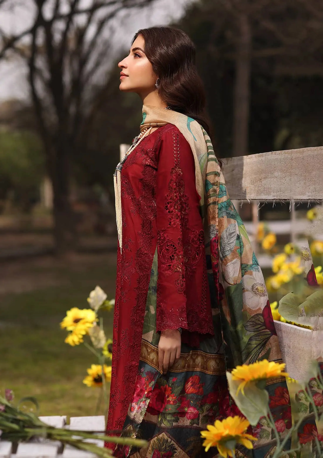 Kahf Premium | Festive Lawn 24 | KFL-02 ALORA - Riwayat-e-Khas