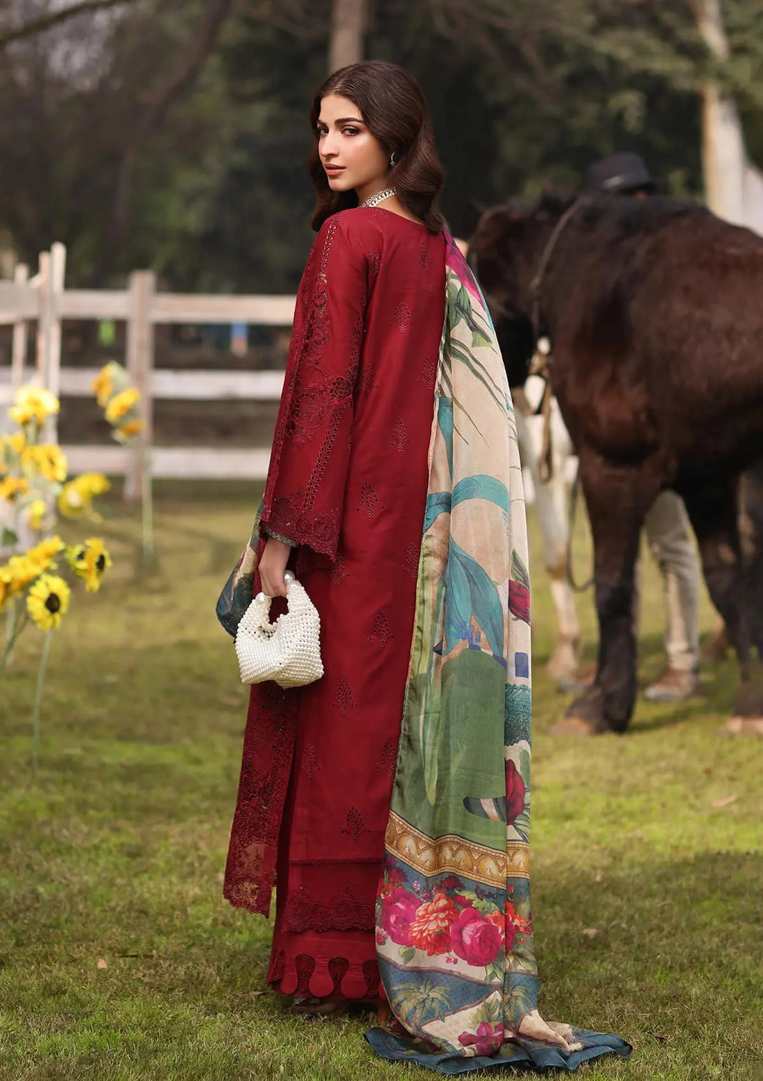 Kahf Premium | Festive Lawn 24 | KFL-02 ALORA - Riwayat-e-Khas