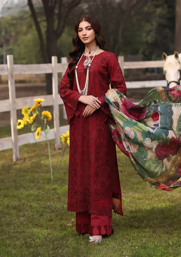 Kahf Premium | Festive Lawn 24 | KFL-02 ALORA - Riwayat-e-Khas