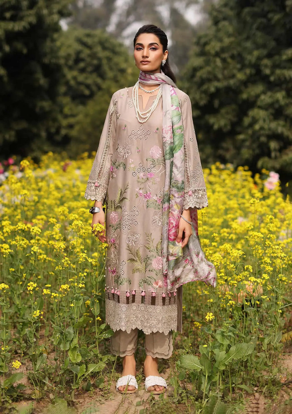 Kahf Premium | Festive Lawn 24 | KFL-12 HEER - Riwayat-e-Khas