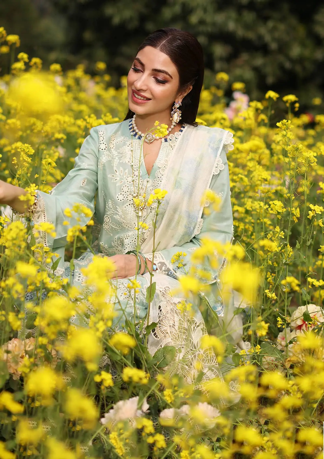 Kahf Premium | Festive Lawn 24 | KFL-01 TABIR - Riwayat-e-Khas