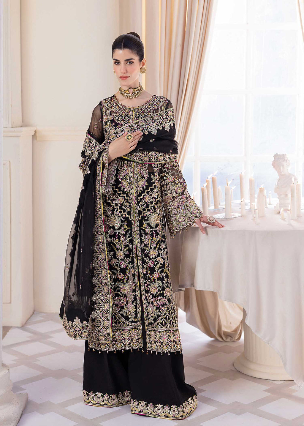 Kanwal Malik | Mirha Wedding Formals | Sable - House Of Anaya