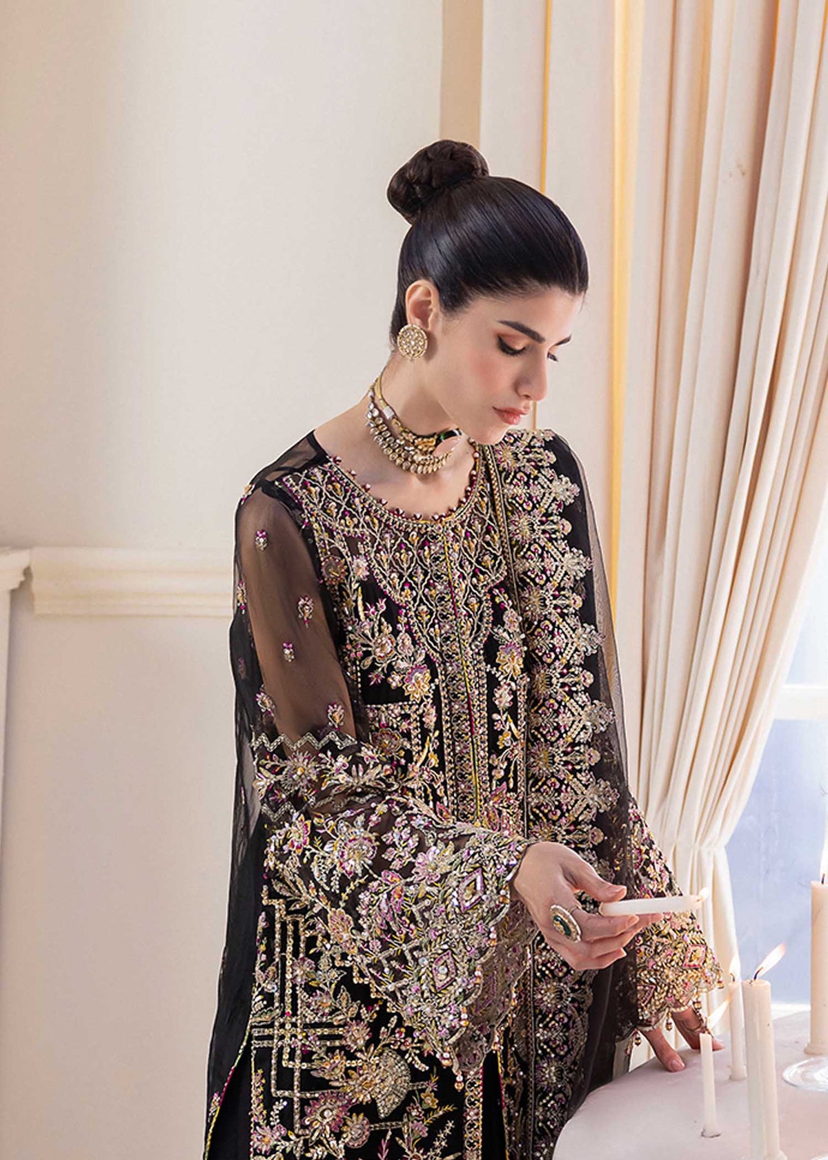Kanwal Malik | Mirha Wedding Formals | Sable - House Of Anaya