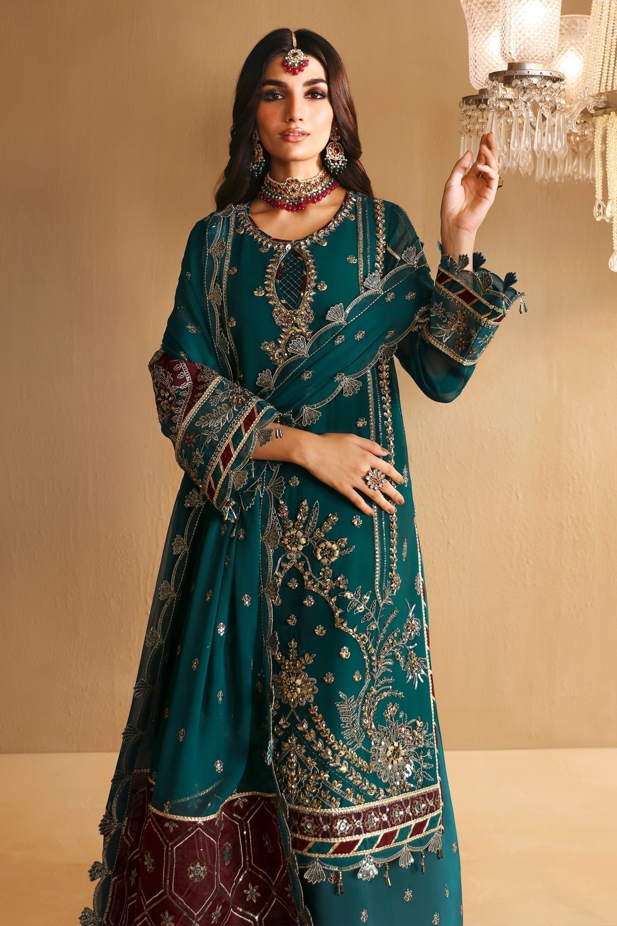 Alizeh | Reena Wedding Formals | AF-HM-4024-KHIVA - House Of Anaya