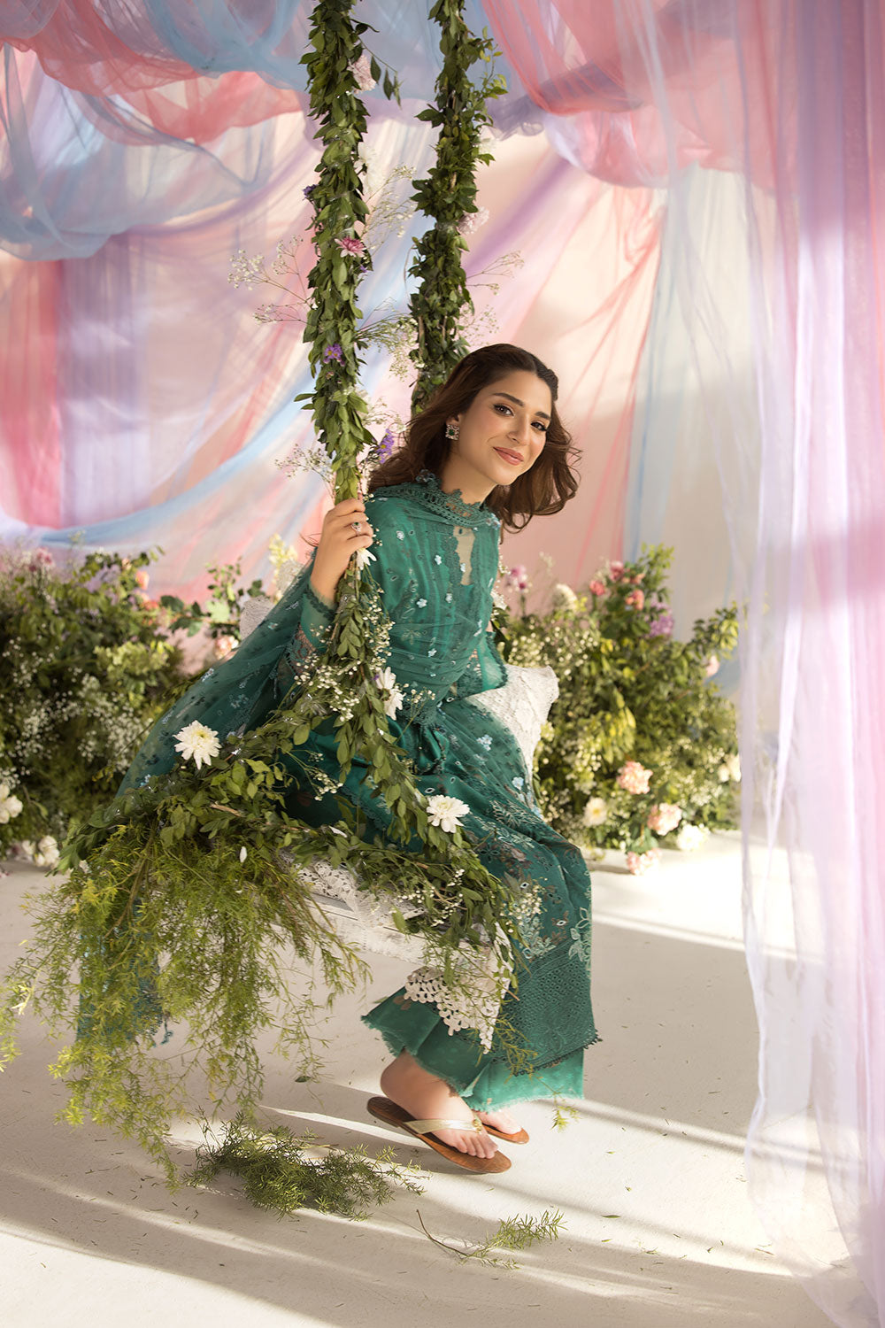 Sobia Nazir | Luxury Lawn 25 | 15B - Riwayat-e-Khas