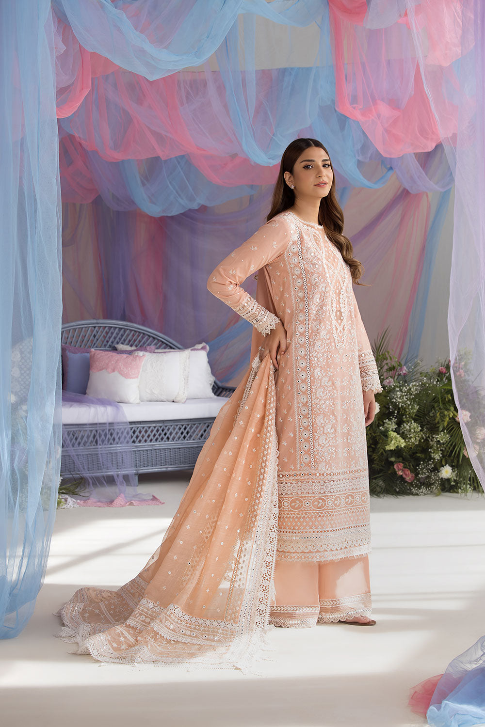 Sobia Nazir | Luxury Lawn 25 | 9B - Riwayat-e-Khas