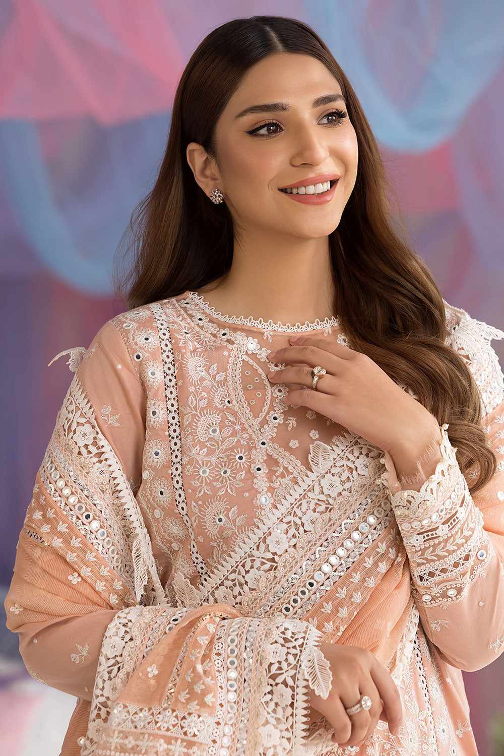 Sobia Nazir | Luxury Lawn 25 | 9B - Riwayat-e-Khas