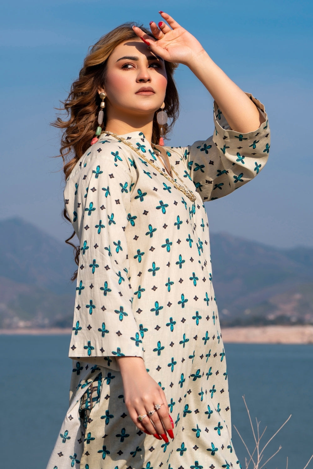 Ittehad | Embroidered Lawn | I-31 - House Of Anaya