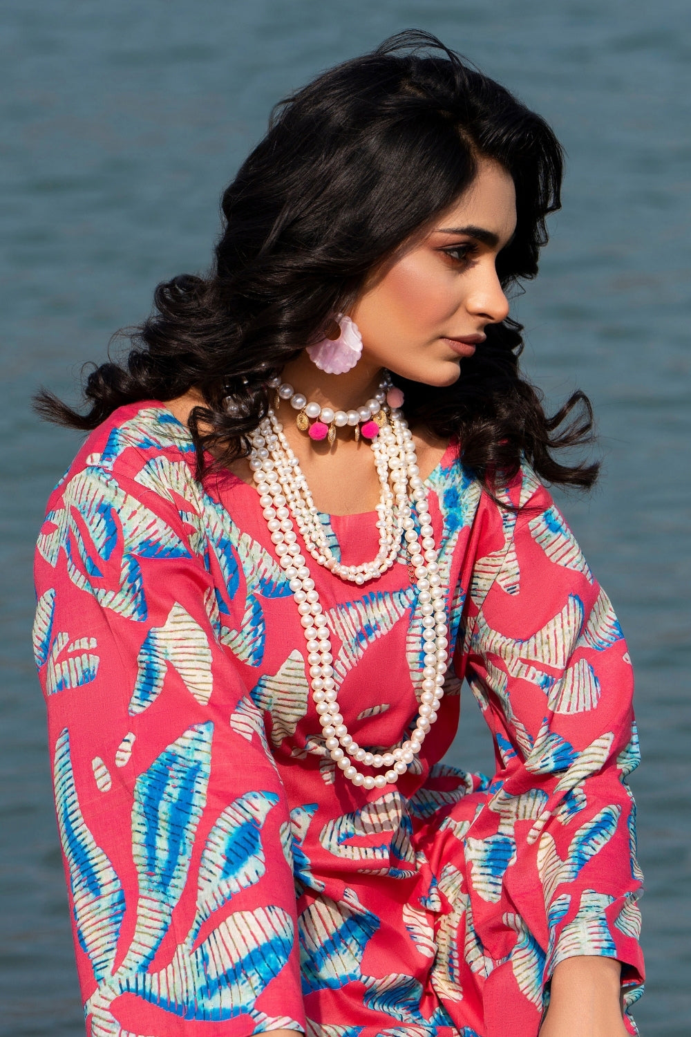 Ittehad | Embroidered Lawn | I-32 - House Of Anaya