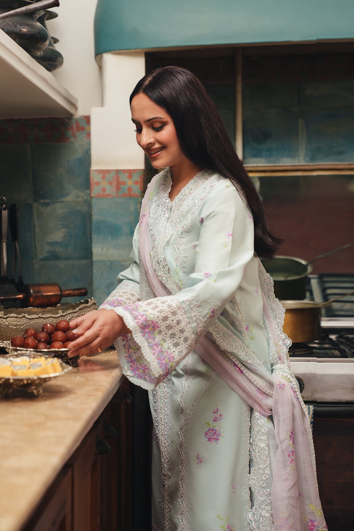 Afrozeh | Sheer Khurma Eid Pret 26 | CHAM CHAM
