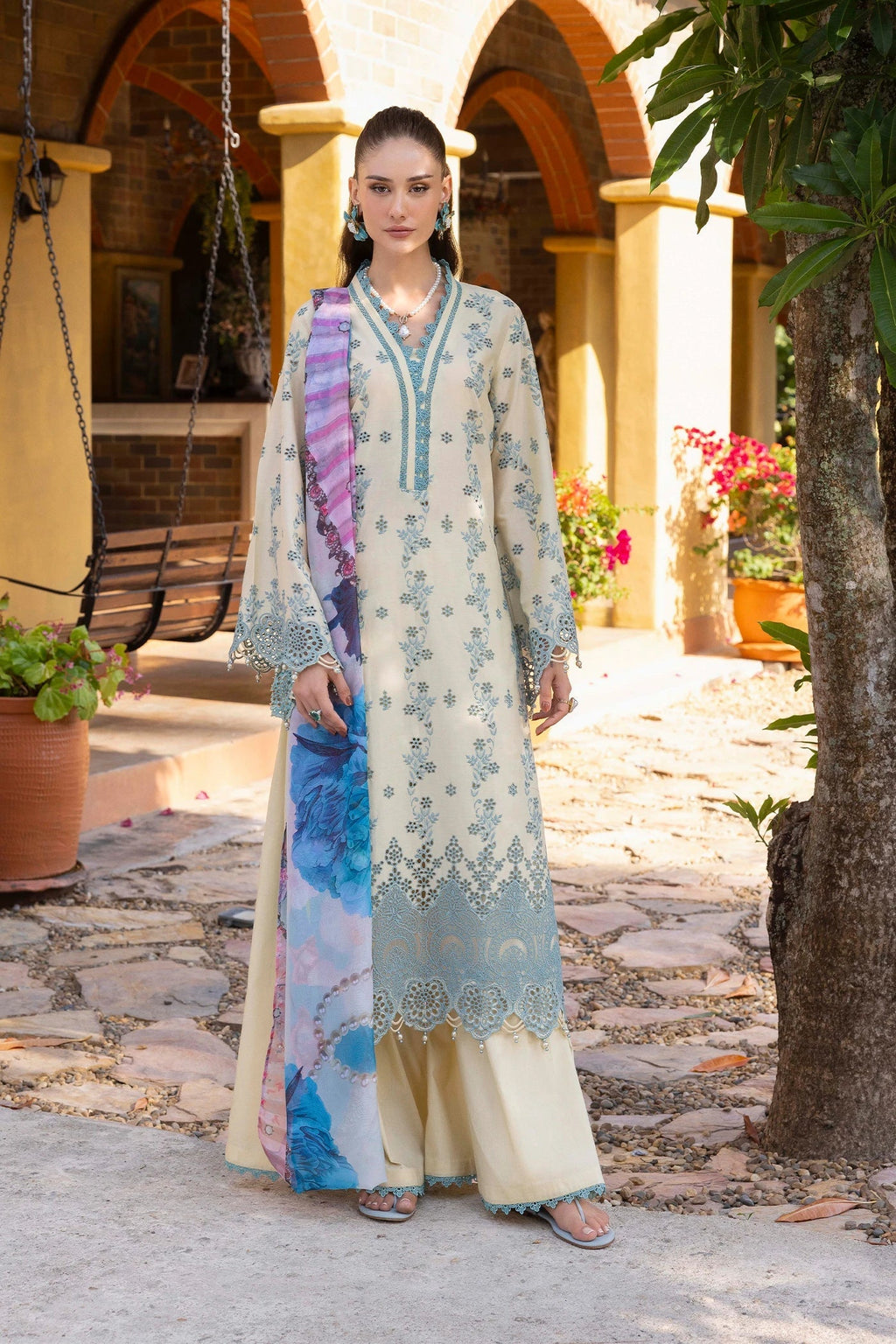 Adans Libas | LASSERKARI-EID PETALS | EID PETAL 1714